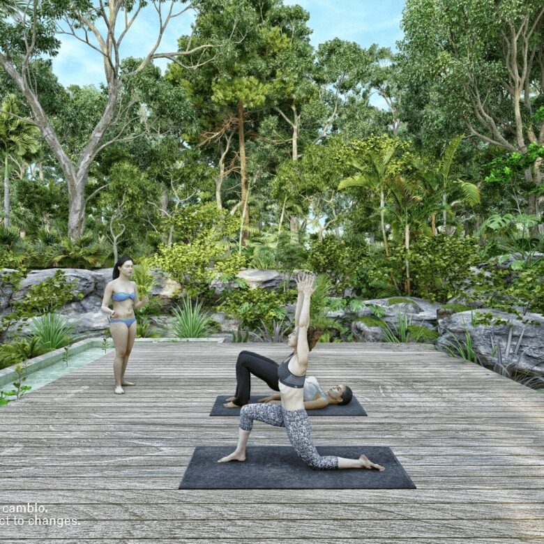 Amares Riviera Maya: Residential Lots & Homes for Sale WELLNESS PLATAFORMA YOGA