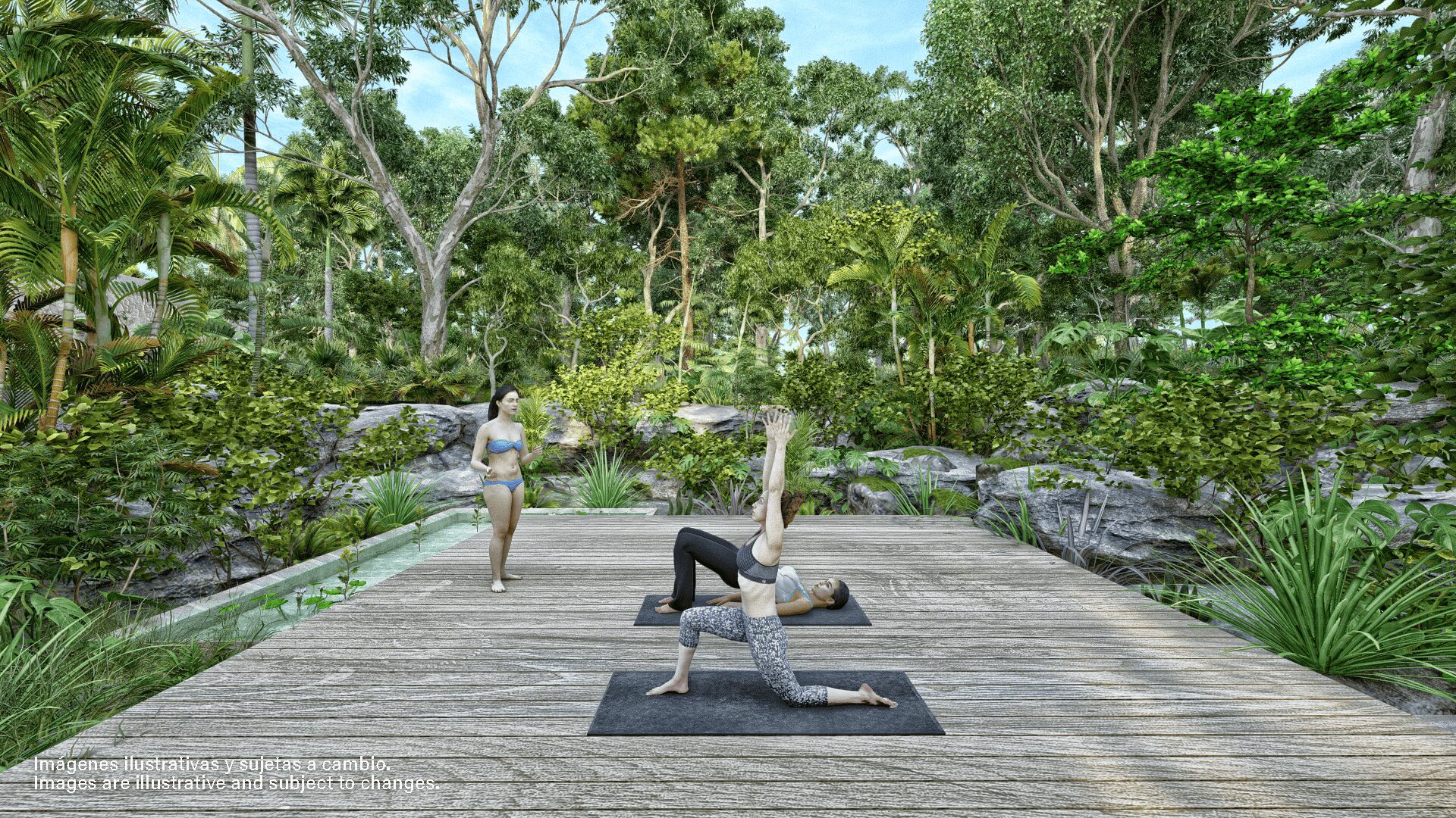 Amares Riviera Maya: Residential Lots & Homes for Sale WELLNESS PLATAFORMA YOGA