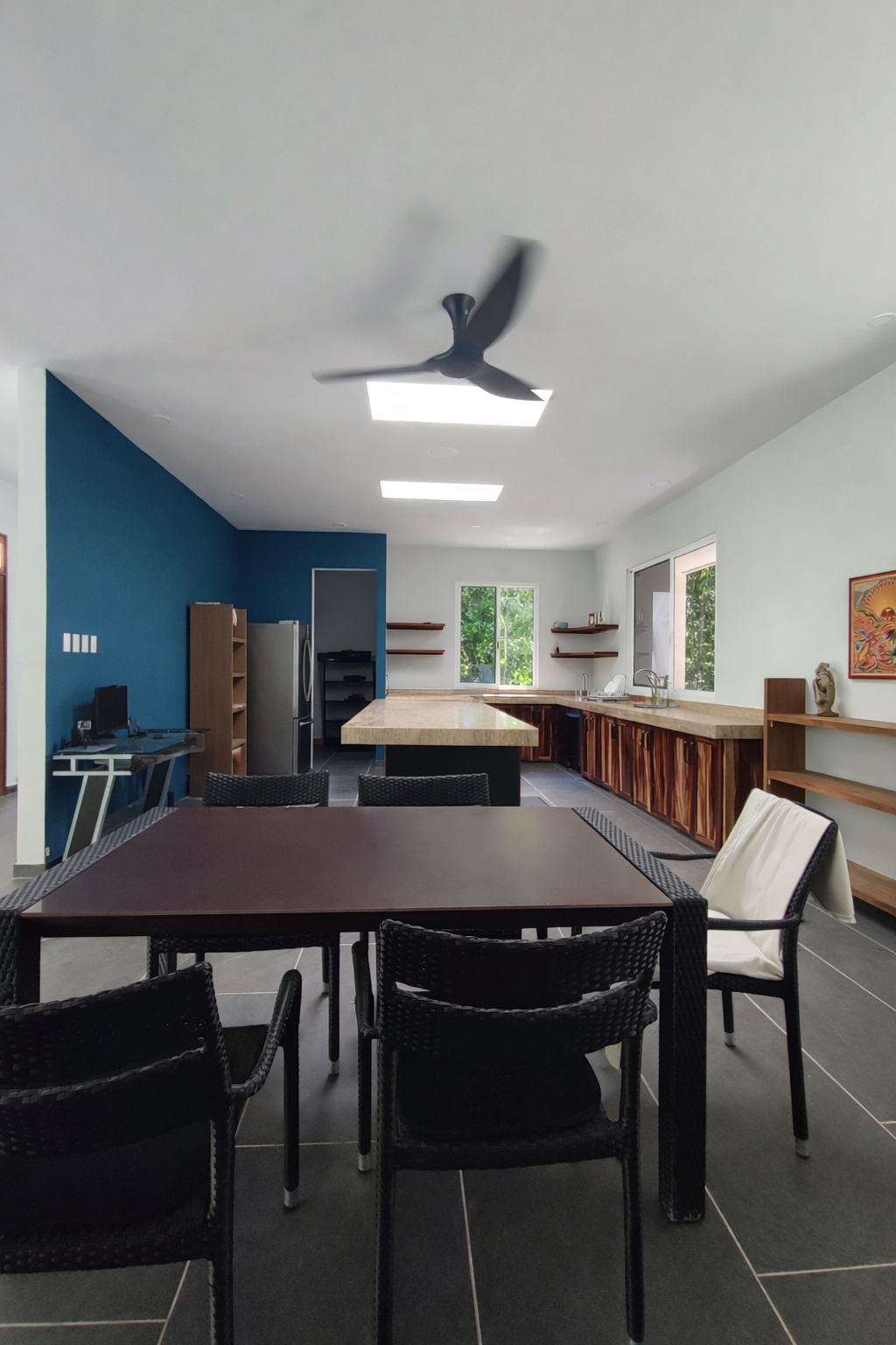 Hacienda Richardson for sale in Los Árboles Tulum, listed by Play-Investments.com. Sustainable mid-century home on 5 acres with solar system, guest house and potable water. USD 420,000.