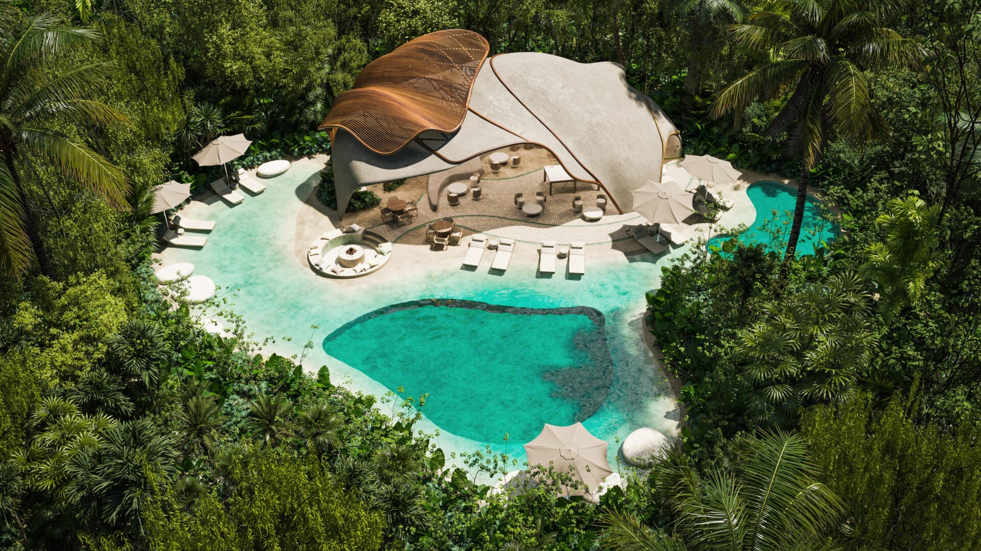 RAMIA BY101 LUXURY LOTS FOR SALE TULUM ALBERCAS