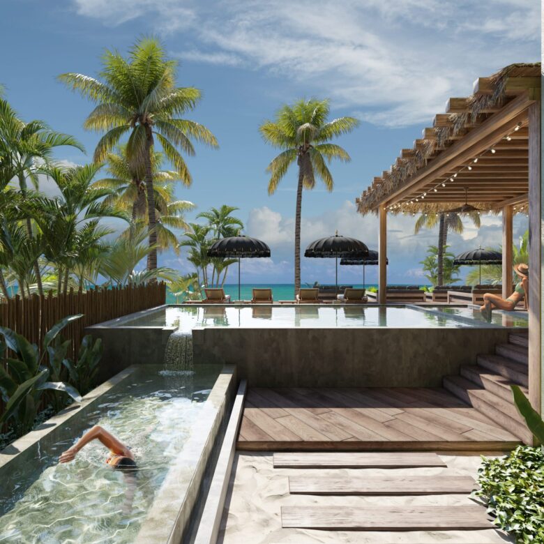 Acalai Beach Condo de Lujo En Pre-venta Frente al Mar en Tulum