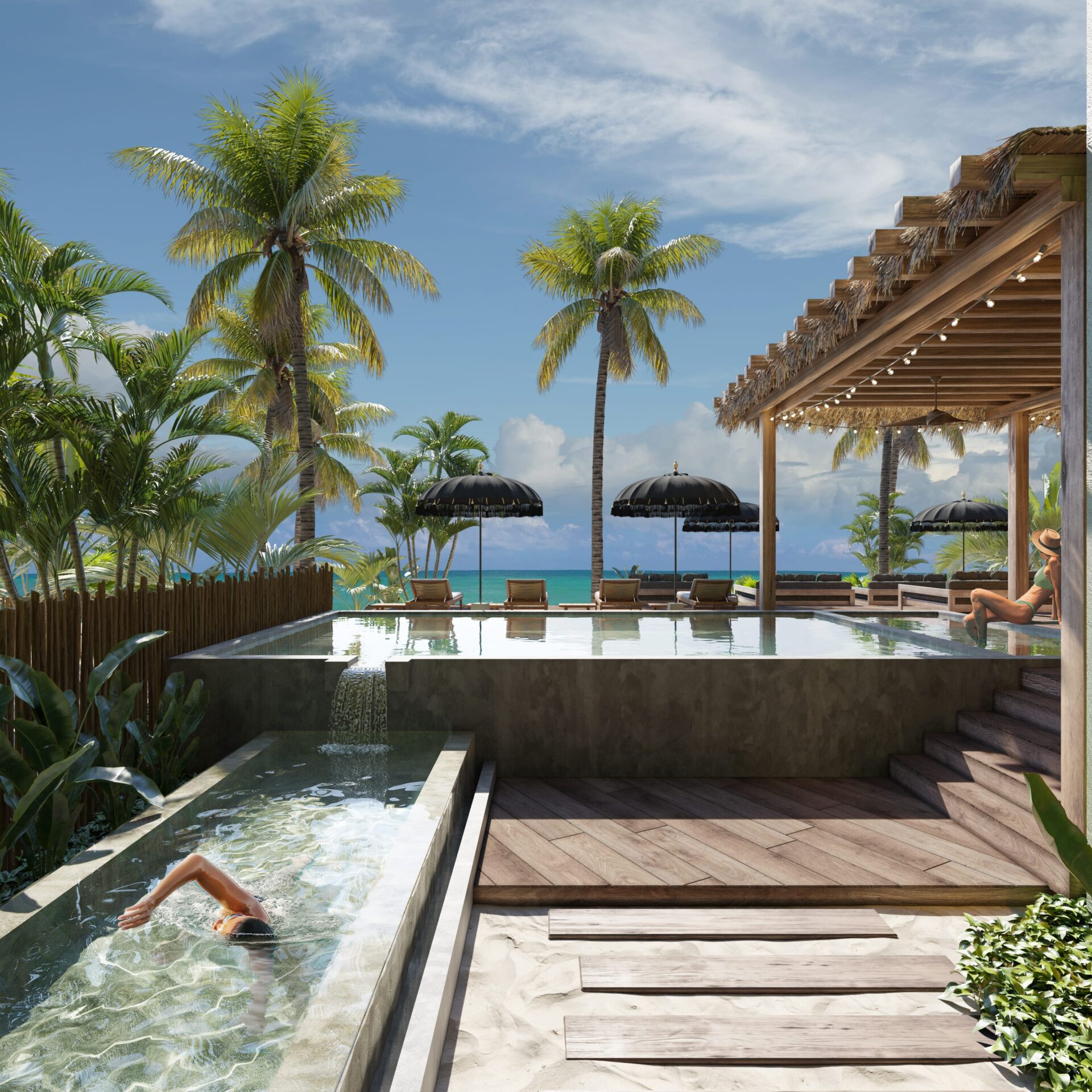 Acalai Beach Condo de Lujo En Pre-venta Frente al Mar en Tulum