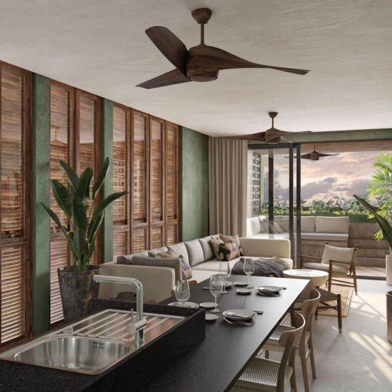 Acalai Beach Condo de Lujo En Pre-venta Frente al Mar en Tulum