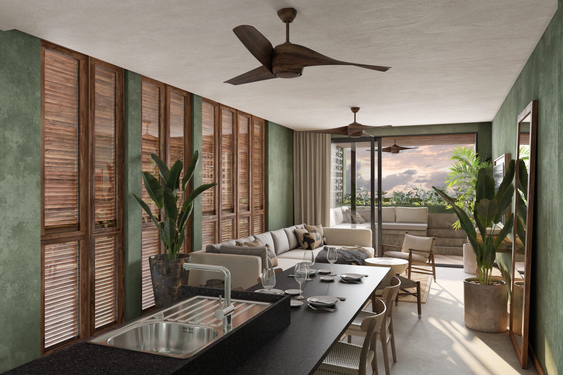 Acalai Beach Condo de Lujo En Pre-venta Frente al Mar en Tulum
