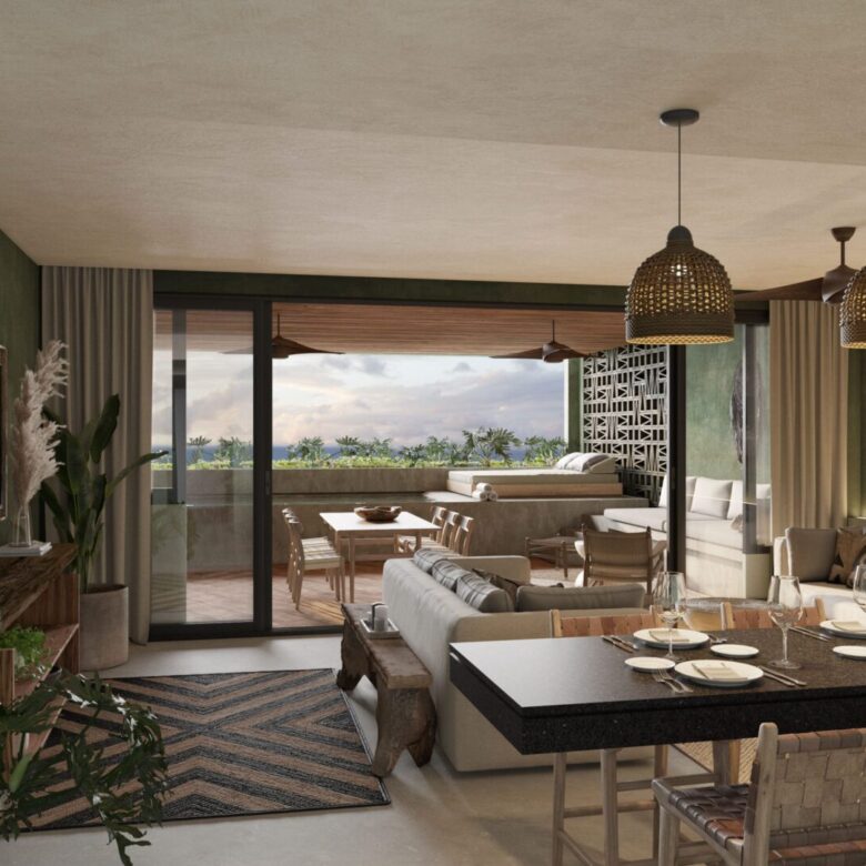 Acalai Beach Condo de Lujo En Pre-venta Frente al Mar en Tulum