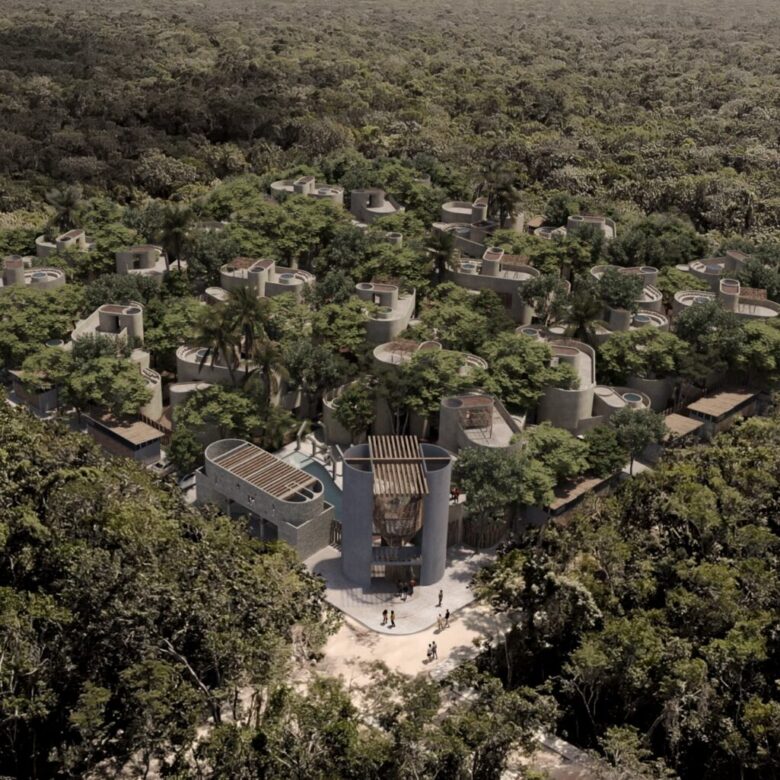 Fábrica Tulum Departamentos con Alberca en Venta en la selva maya.