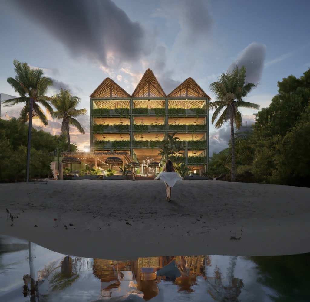 Acalai Beach Condo de Lujo En Pre-venta Frente al Mar en Tulum