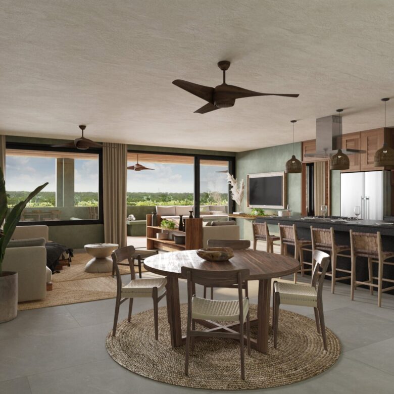 Acalai Beach Condo de Lujo En Pre-venta Frente al Mar en Tulum