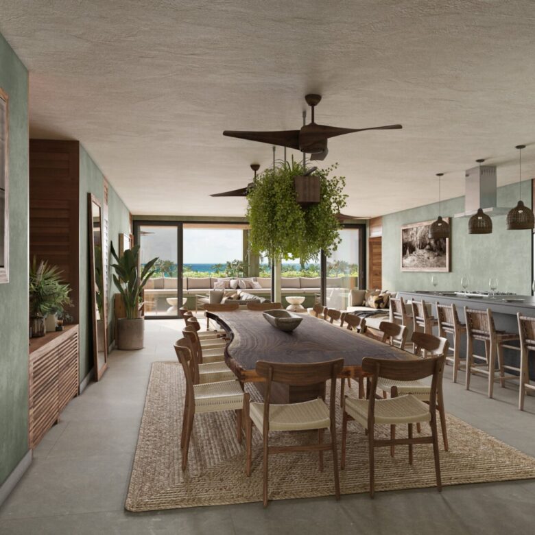 Acalai Beach Condo de Lujo En Pre-venta Frente al Mar en Tulum