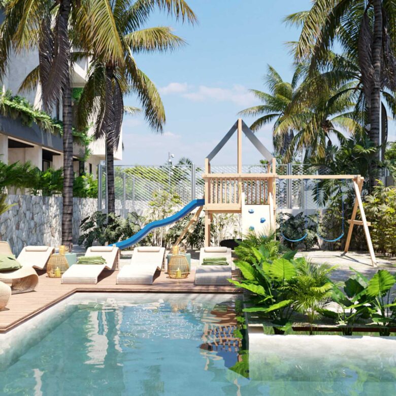 Árvore Cancun: 1, 2 and 3 BDRs Apartments for Presale in Cancun