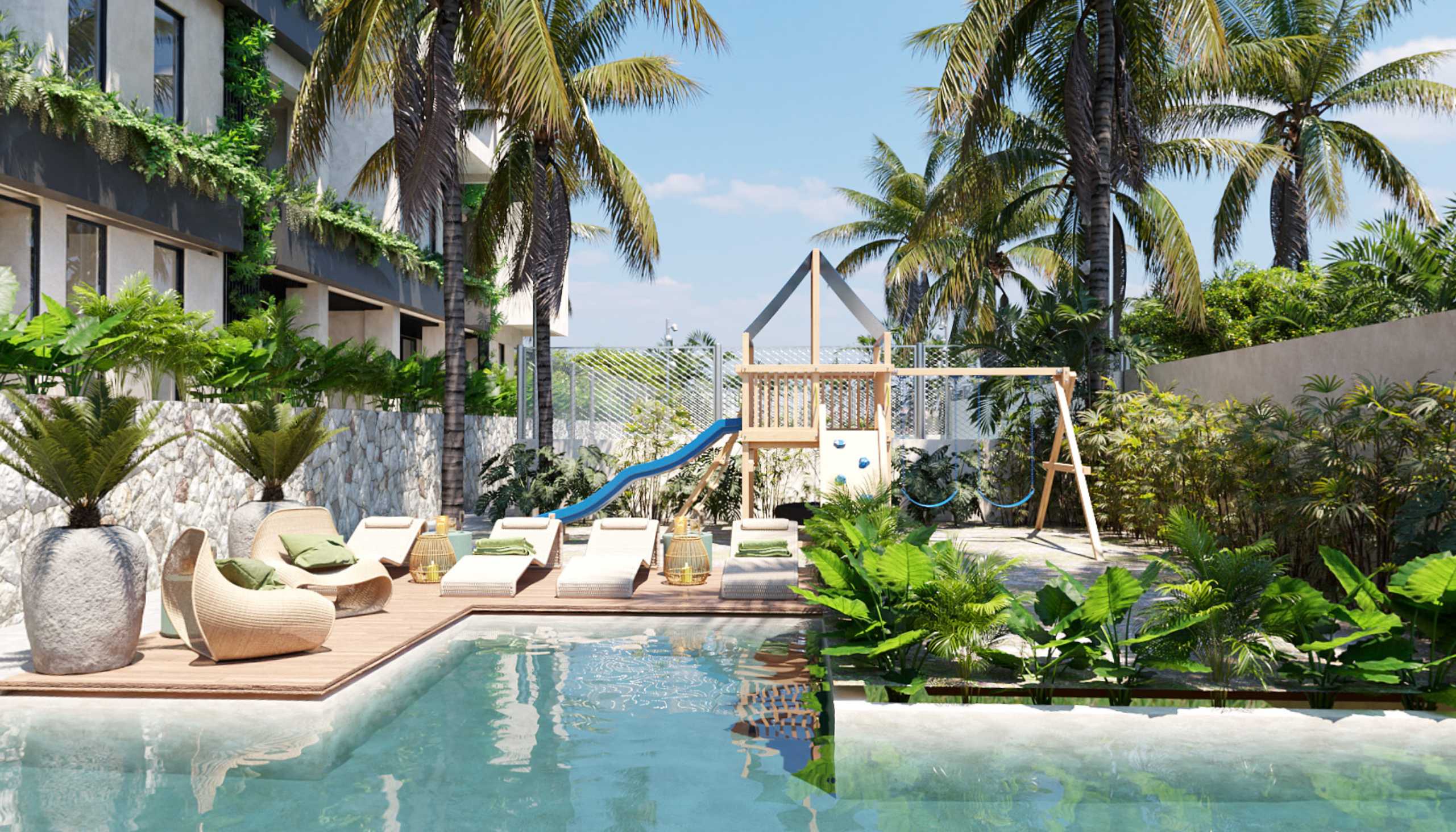 Árvore Cancun: 1, 2 and 3 BDRs Apartments for Presale in Cancun