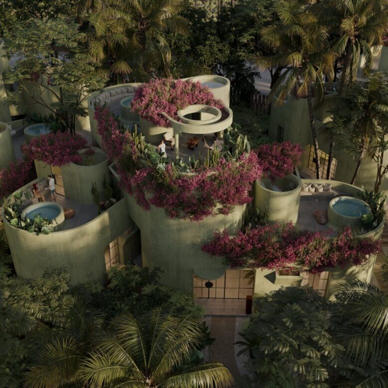 Fábrica Tulum Departamentos con Alberca en Venta en la selva maya.