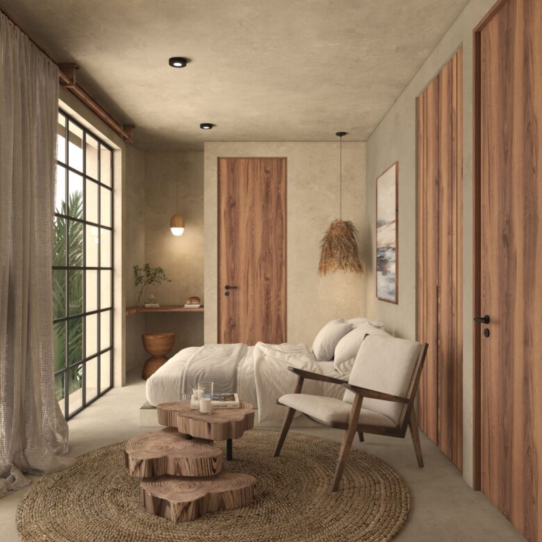 Fábrica Tulum Departamentos con Alberca en Venta en la selva maya.
