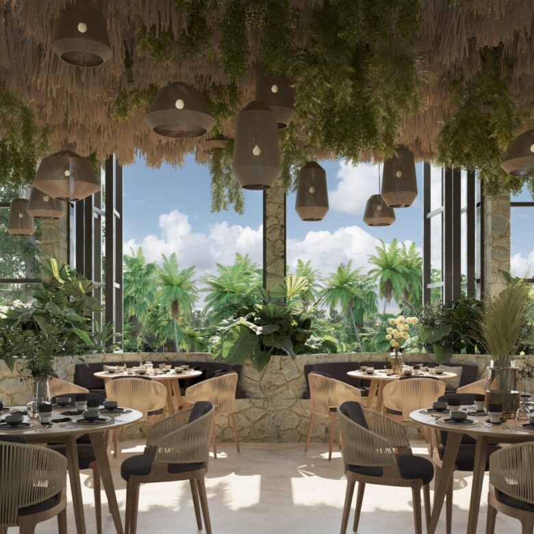 Fábrica Tulum Departamentos con Alberca en Venta en la selva maya.