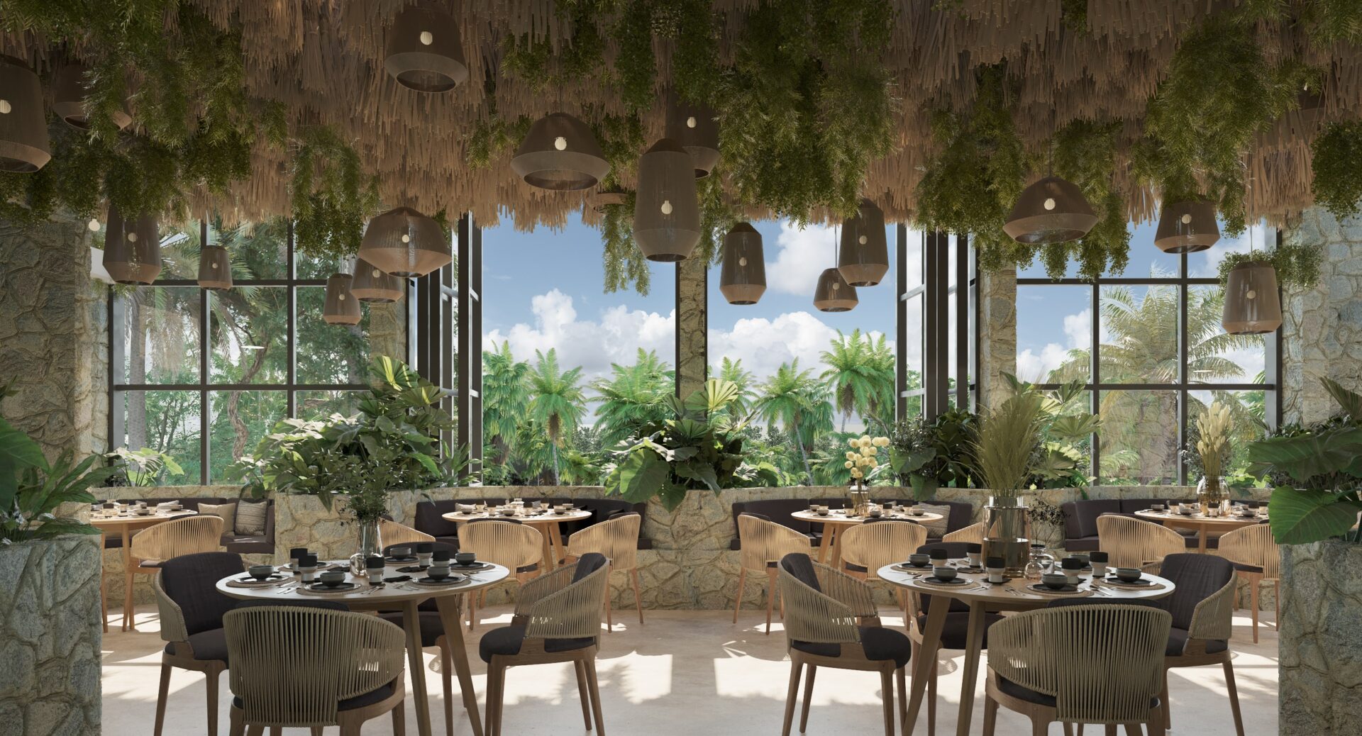 Fábrica Tulum Departamentos con Alberca en Venta en la selva maya.