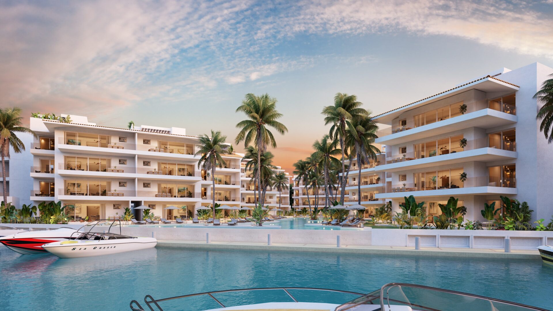 Aqua Marina Puerto Aventuras departamentos en venta de 2 recámaras play investments