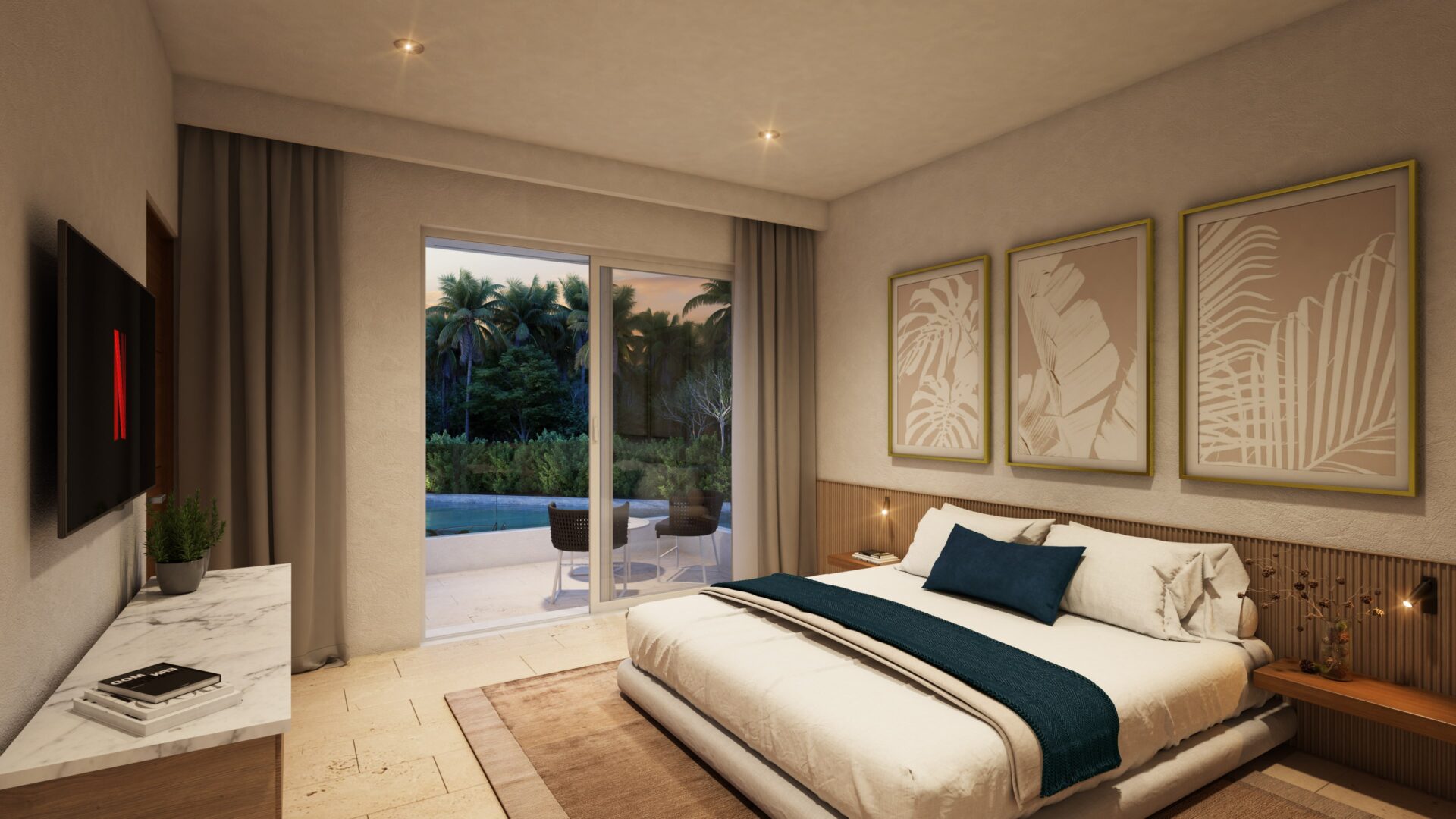 Aqua Marina Puerto Aventuras departamentos en venta de 2 recámaras play investments
