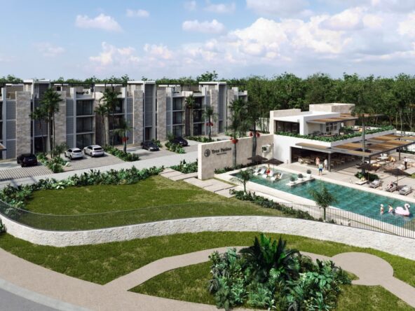 Tres Patios | Condos for Sale in Playa del Carmen Propiedades económicas en venta en Playa del Carmen – Play Investments Real Estate México