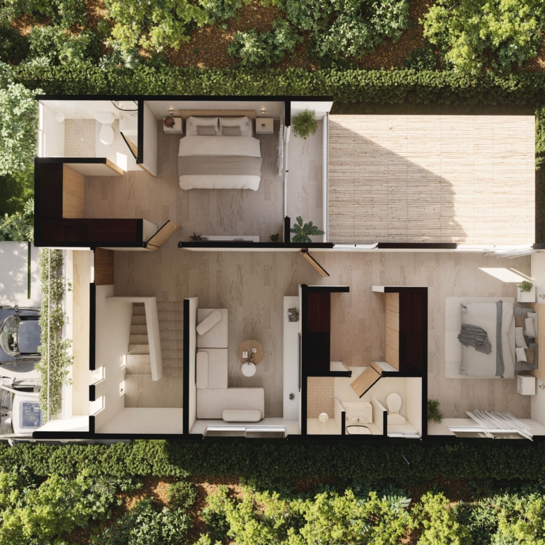 Kuha Villa Yaxkin villas en venta en Playa del Carmen