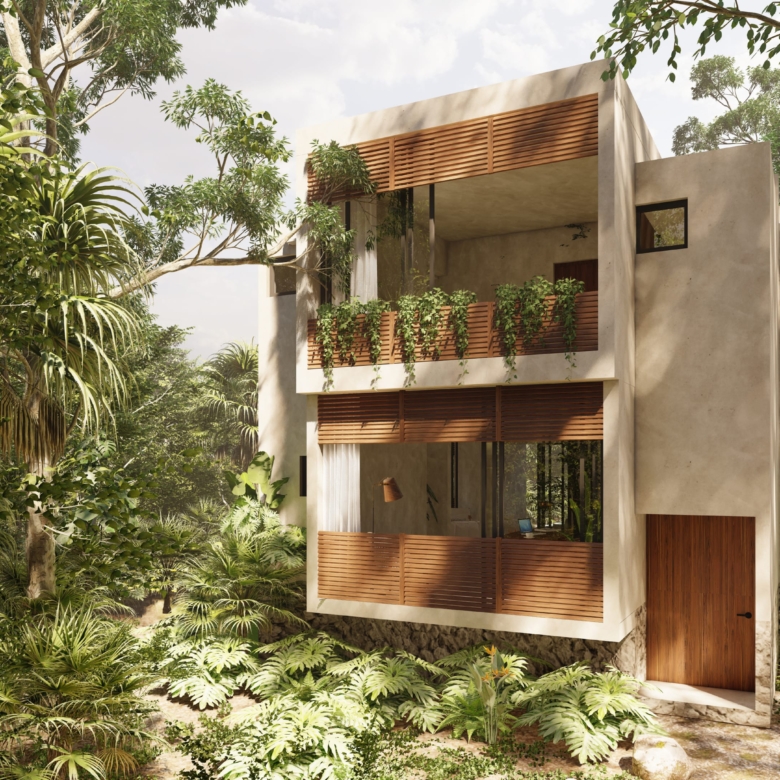 Casa Colmena en preventa dentro de Beecheii Tulum con acceso a amenidades premium | Play Investments Real Estate venta de propiedades en Tulum
