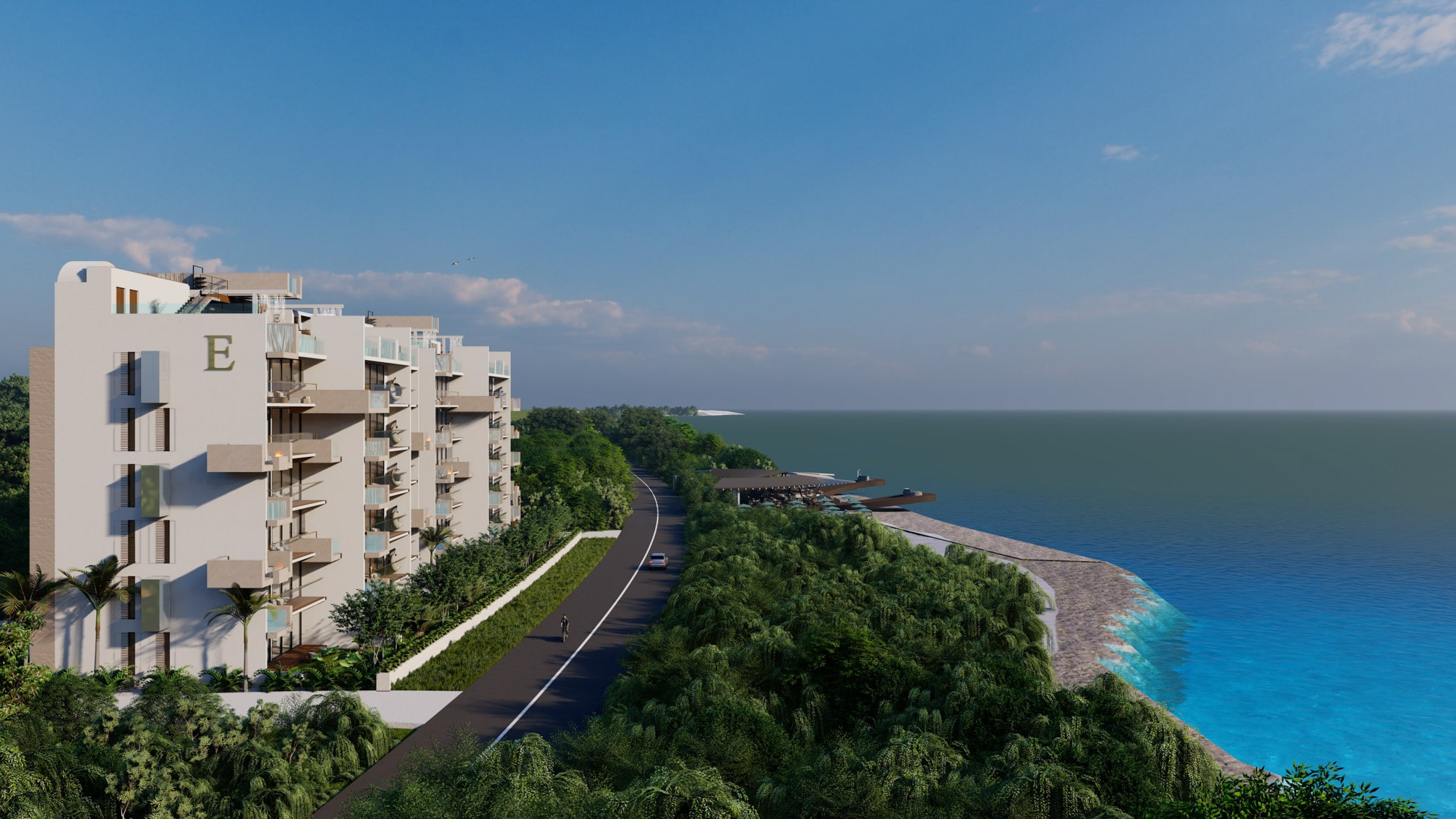 Existence Residence | Condos de lujo en preventa en Cozumel Beachfront Con acceso privado al beach club, ubicado a solo unos pasos, Existence combina lujo, comodidad y la belleza natural del Caribe. Precios desde $388,000 USD.Play Investments Real estate mexico