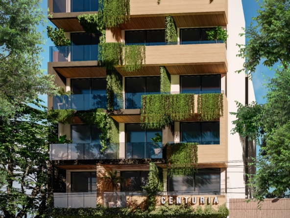 Centuria 25 Playa del Carmen | Estudios en el Centro en PreVenta Centuria 25 es un exclusivo desarrollo residencial ubicado en el corazón de Playa del Carmen, sobre Calle 44 Norte y Avenida 25,