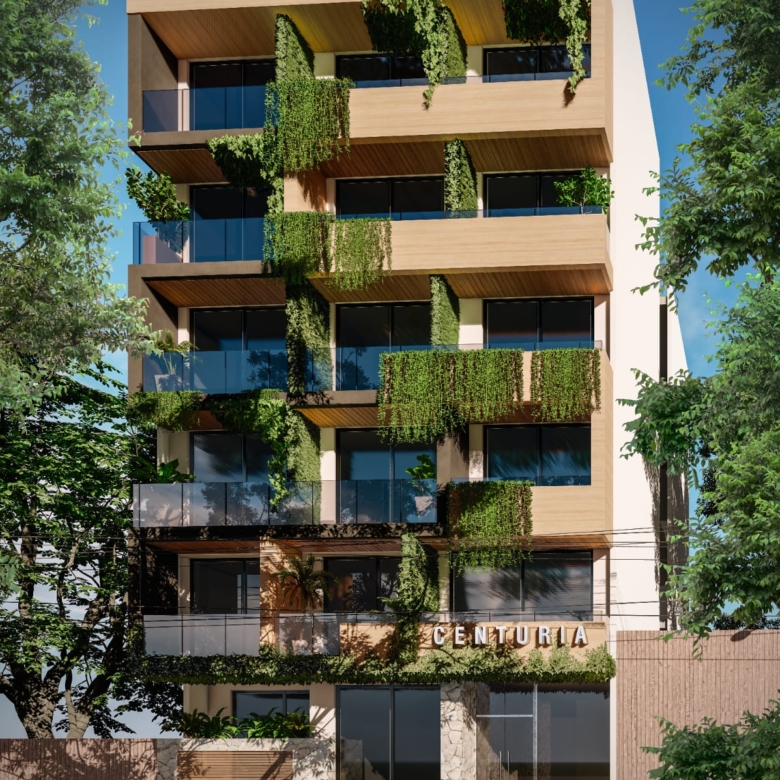 Centuria 25 Playa del Carmen | Estudios en el Centro en PreVenta Centuria 25 es un exclusivo desarrollo residencial ubicado en el corazón de Playa del Carmen, sobre Calle 44 Norte y Avenida 25,