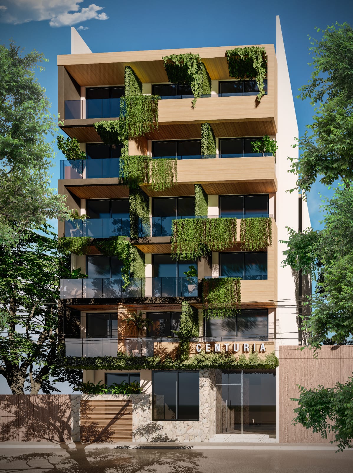 Centuria 25 Playa del Carmen | Estudios en el Centro en PreVenta Centuria 25 es un exclusivo desarrollo residencial ubicado en el corazón de Playa del Carmen, sobre Calle 44 Norte y Avenida 25,